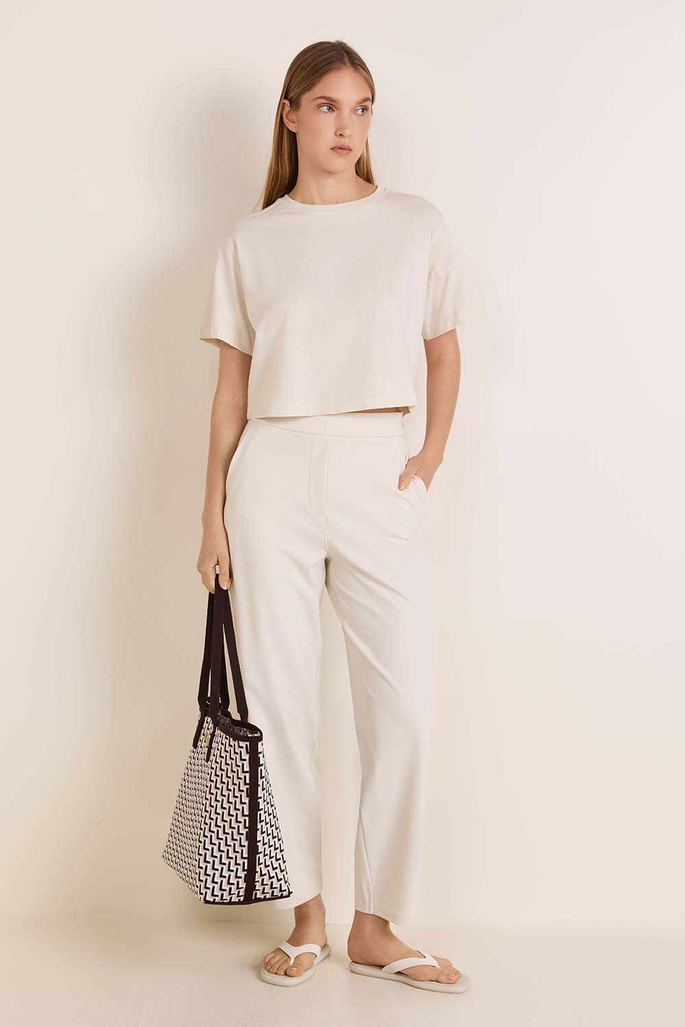 All Yours Organic Cotton Cropped T-Shirt